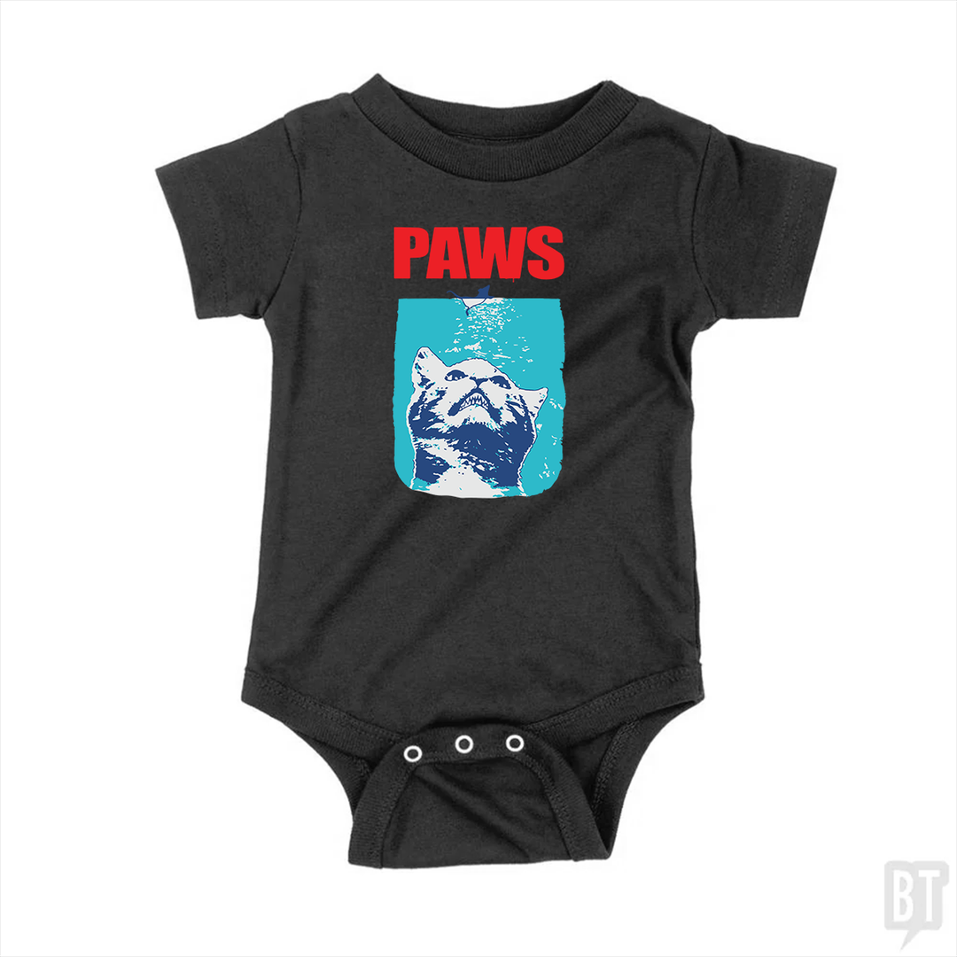 Paws Parody Baby One-Piece