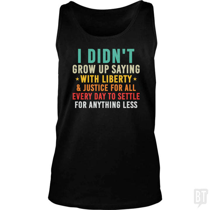 Justice For All Tank Top