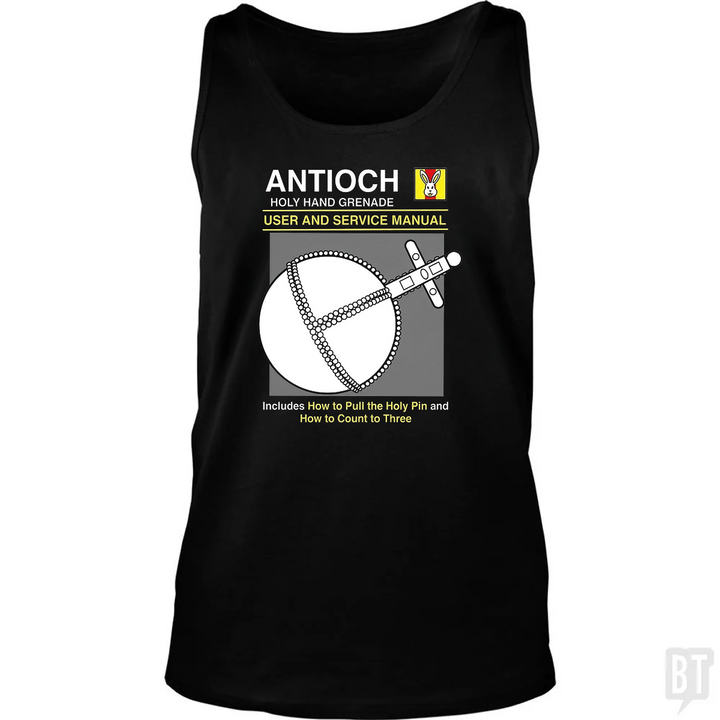 Antioch Holy Hand Grenade Tank Top