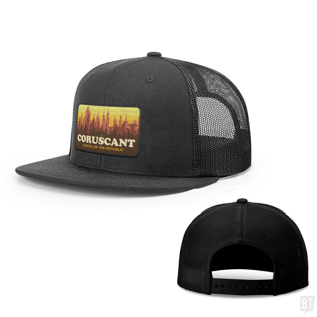 Coruscant Capital Of The Republic Patch Hats