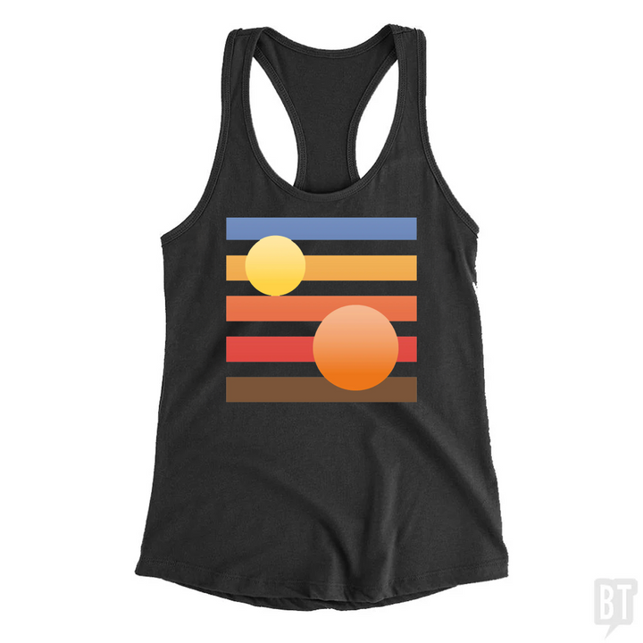Artistic Tatooine Tank Top
