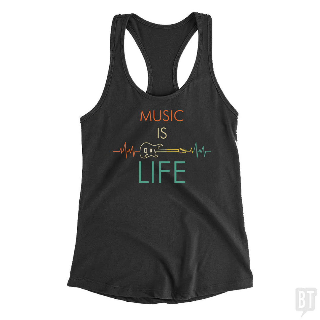 Music Is Life Tank Top