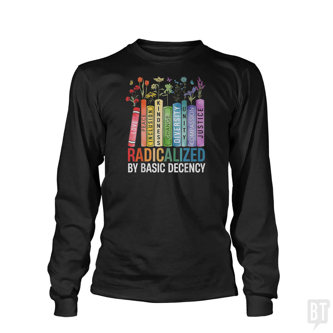 Book Flower Long Sleeve