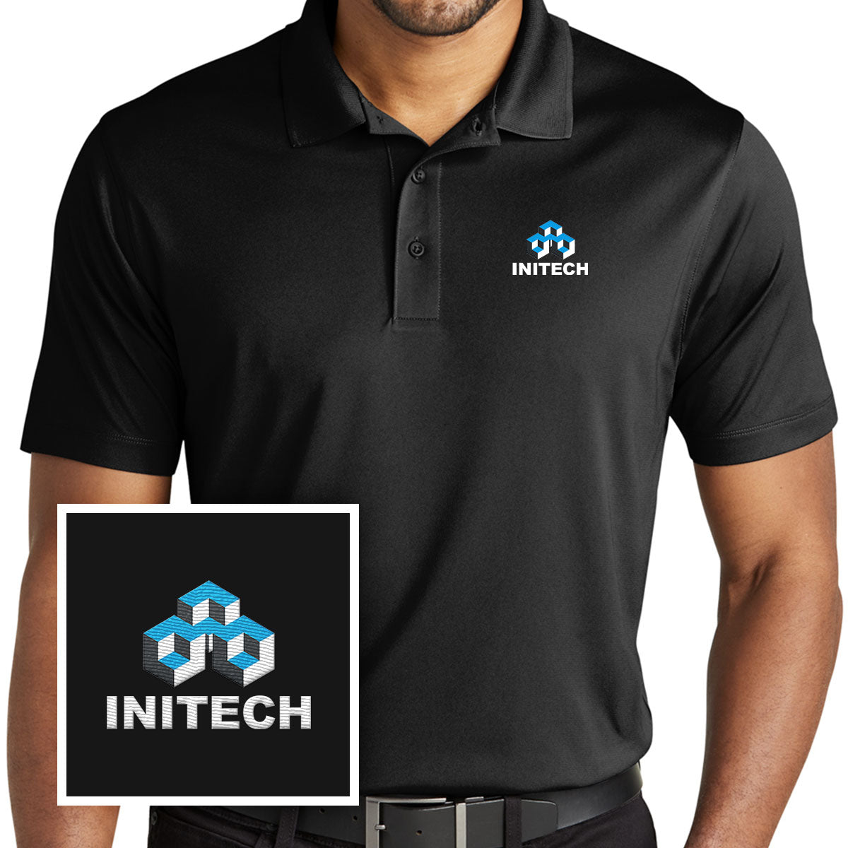 Initech Performance Polo Shirt