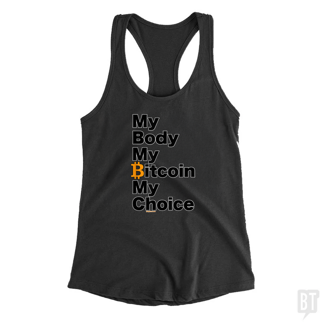 My Body My Bitcoin Tank Top