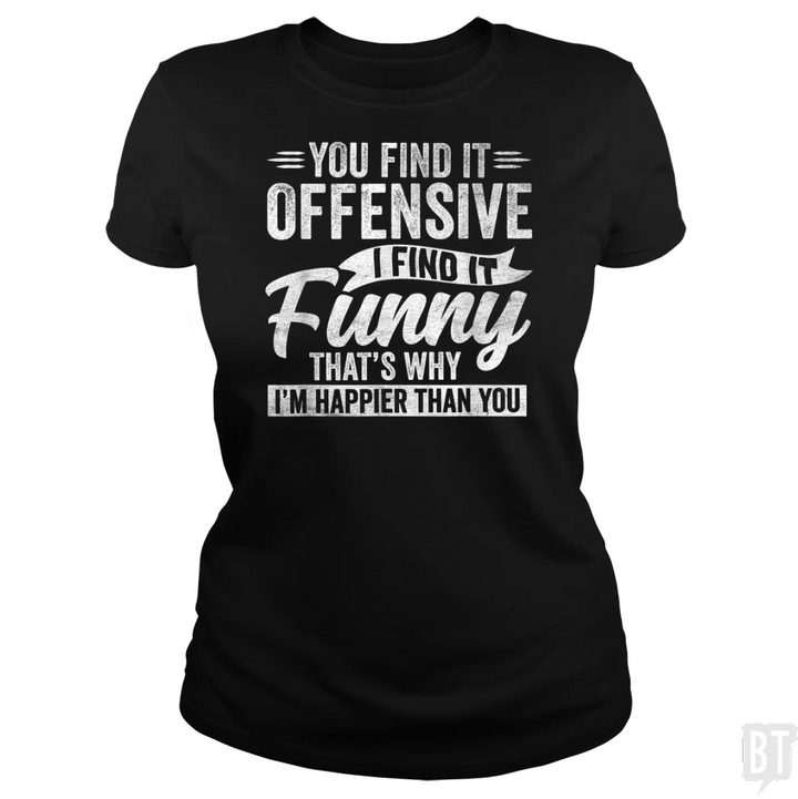 You Find It Offensive