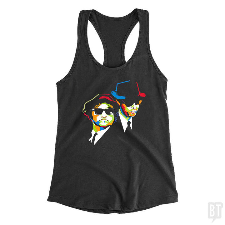 Blues Brothers Cubism Tank Top
