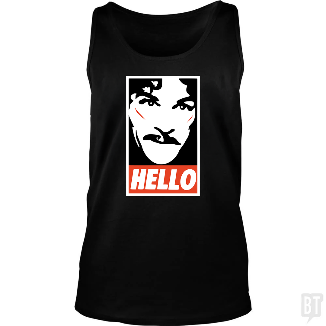 Hello Tank Top