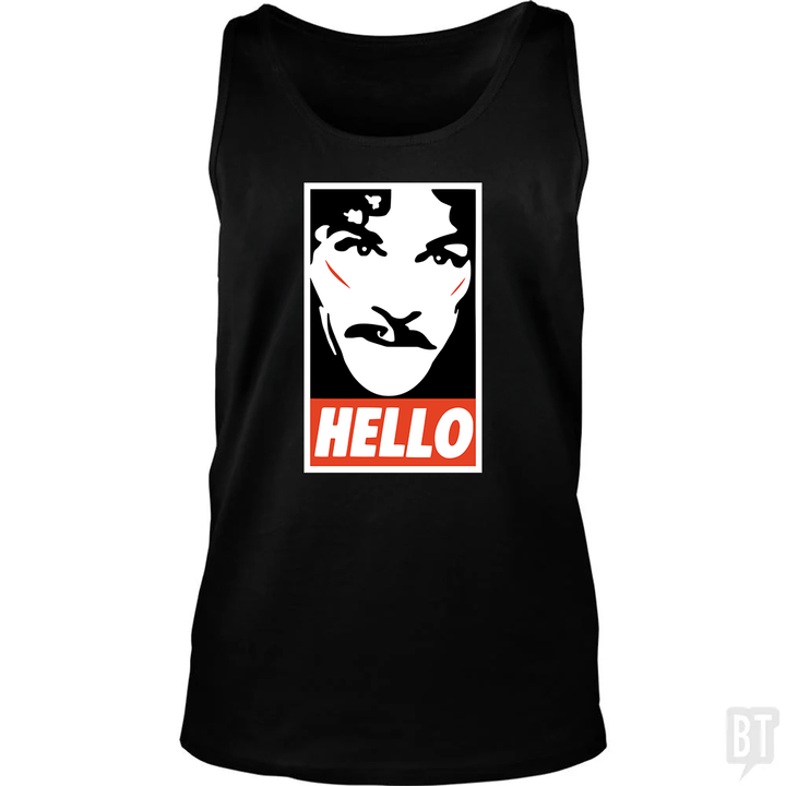 Hello Tank Top