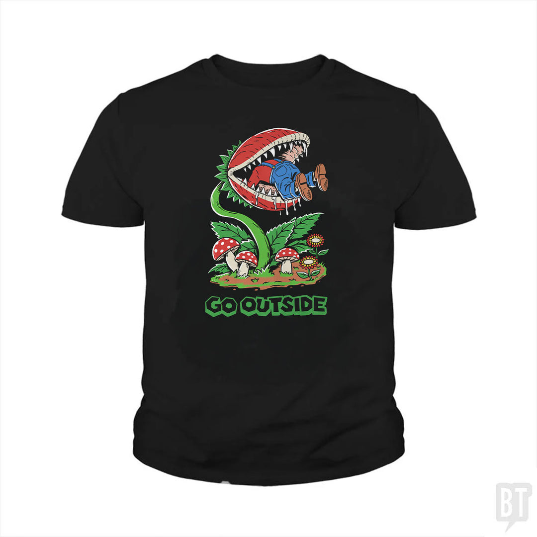 Go Outside Kids Shirt