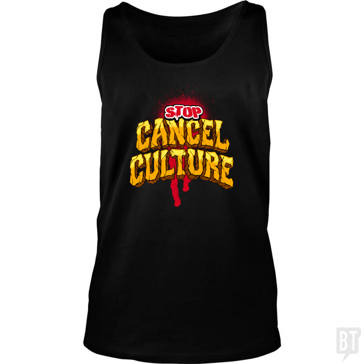 Stop Cancel Culture Tank Top