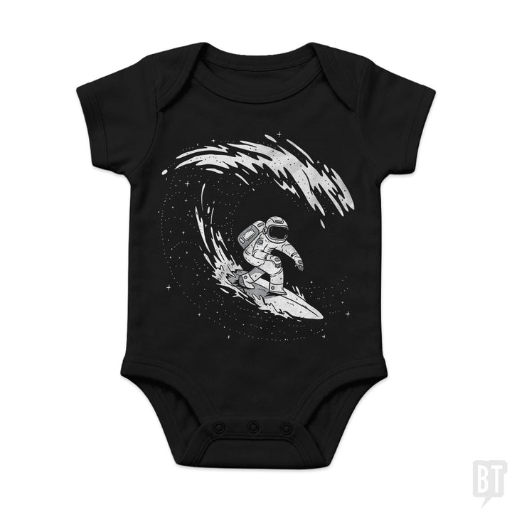 Astronaut Surfer Baby One-Piece