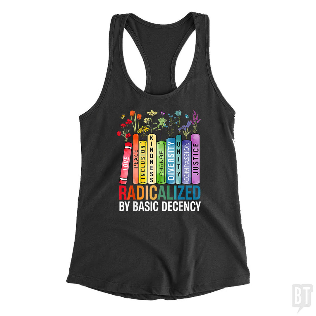 Book Flower Tank Top