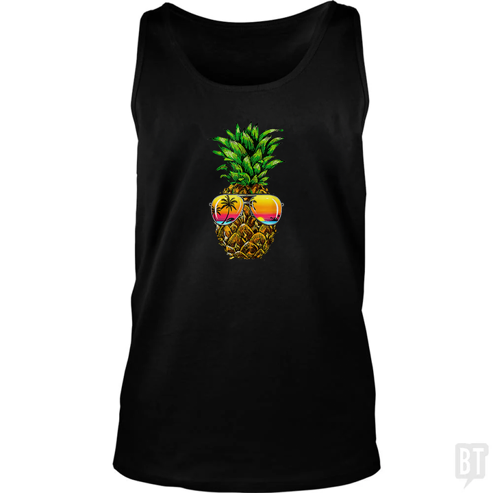 Sunglasses Pineapple Tank Top