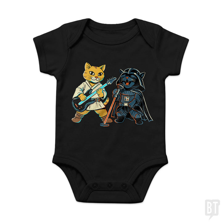 Star Meow Baby One-Piece