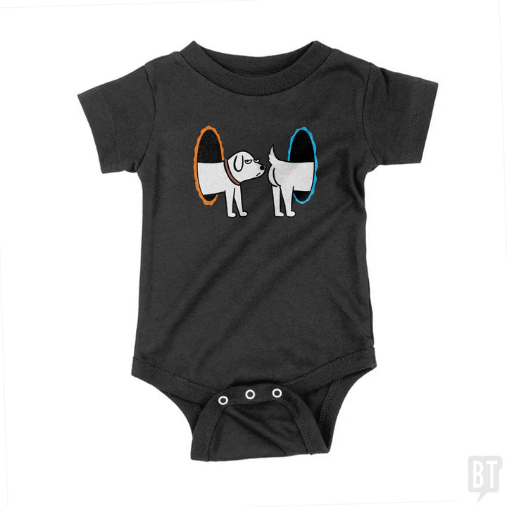 Dog Portal Baby One-Piece