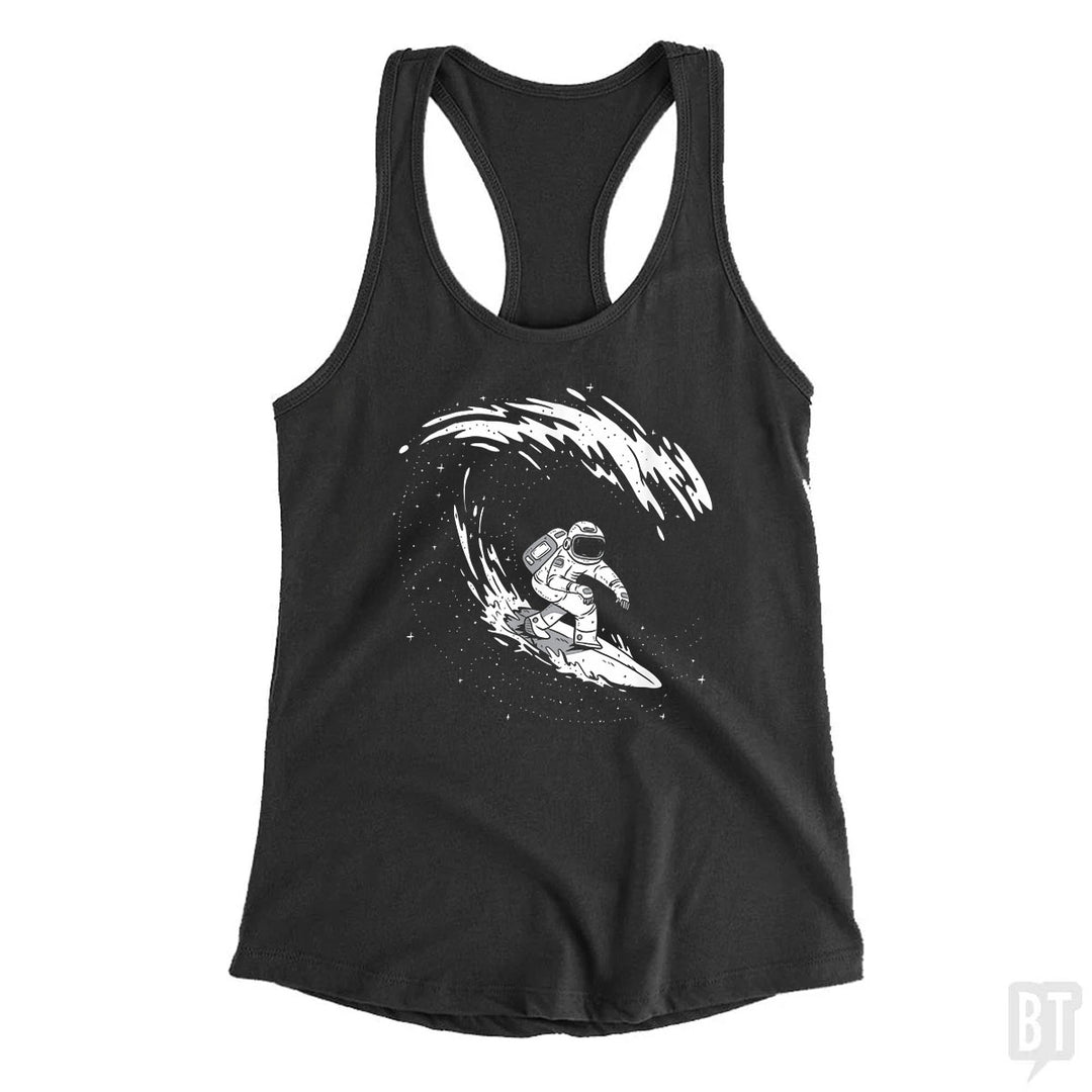 Astronaut Surfer Tank Top