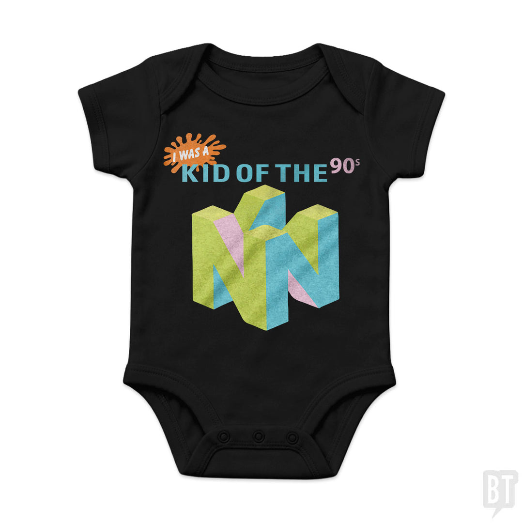 I Was A Kid Of The 90s Baby One-Piece