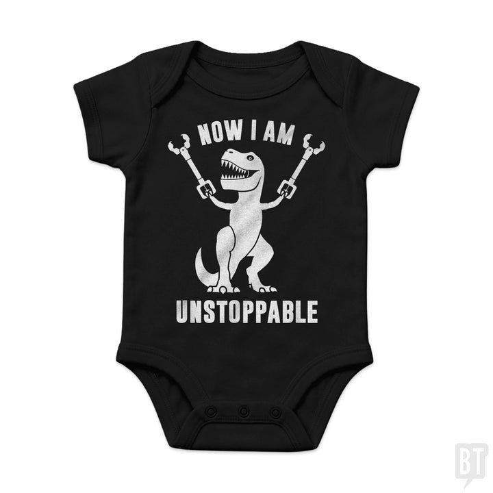 Now I Am Unstoppable Baby One-Piece