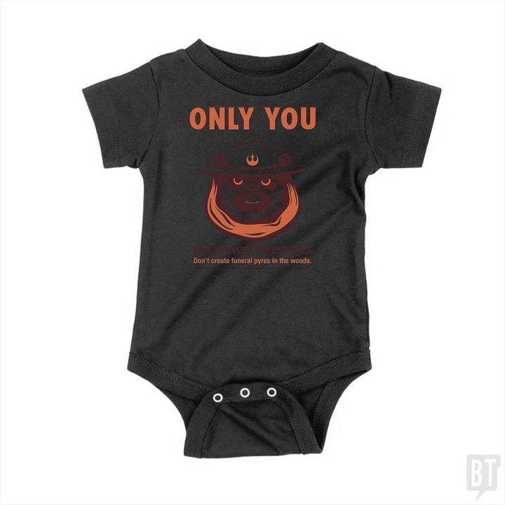 Ewok PSA Baby One-Piece
