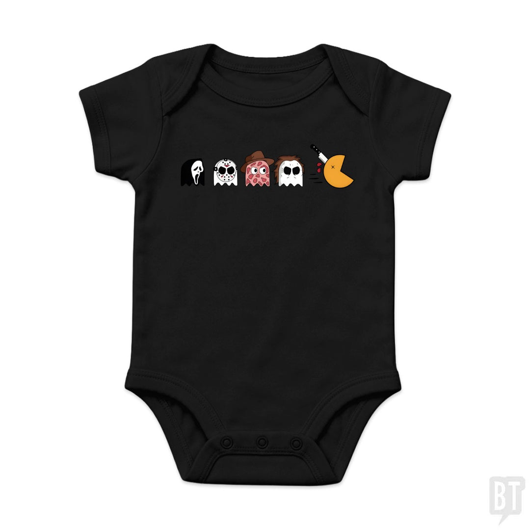 Halloween Horror Characters Baby One-Piece