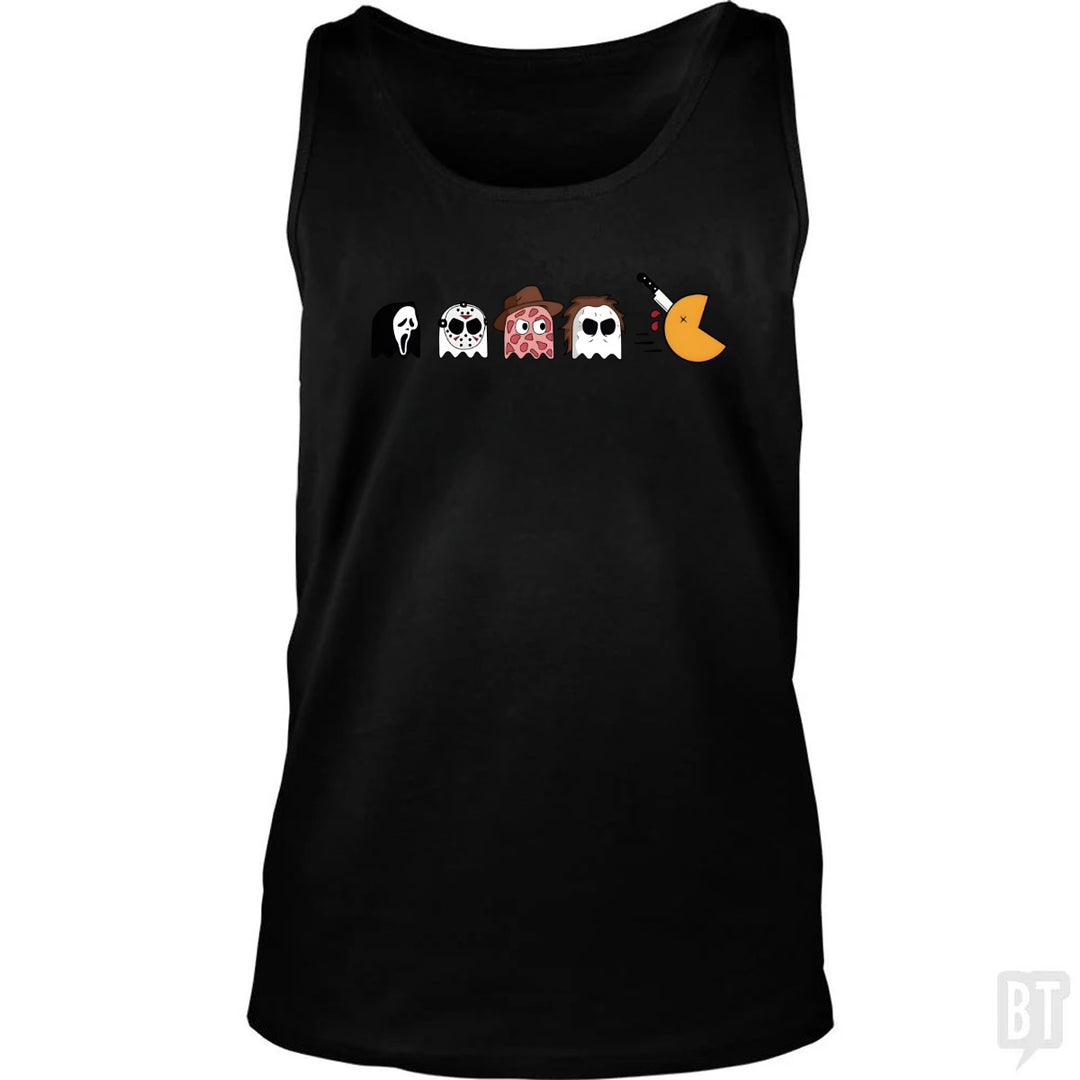 Halloween Horror Characters Tank Top