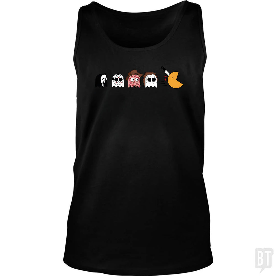 Halloween Horror Characters Tank Top