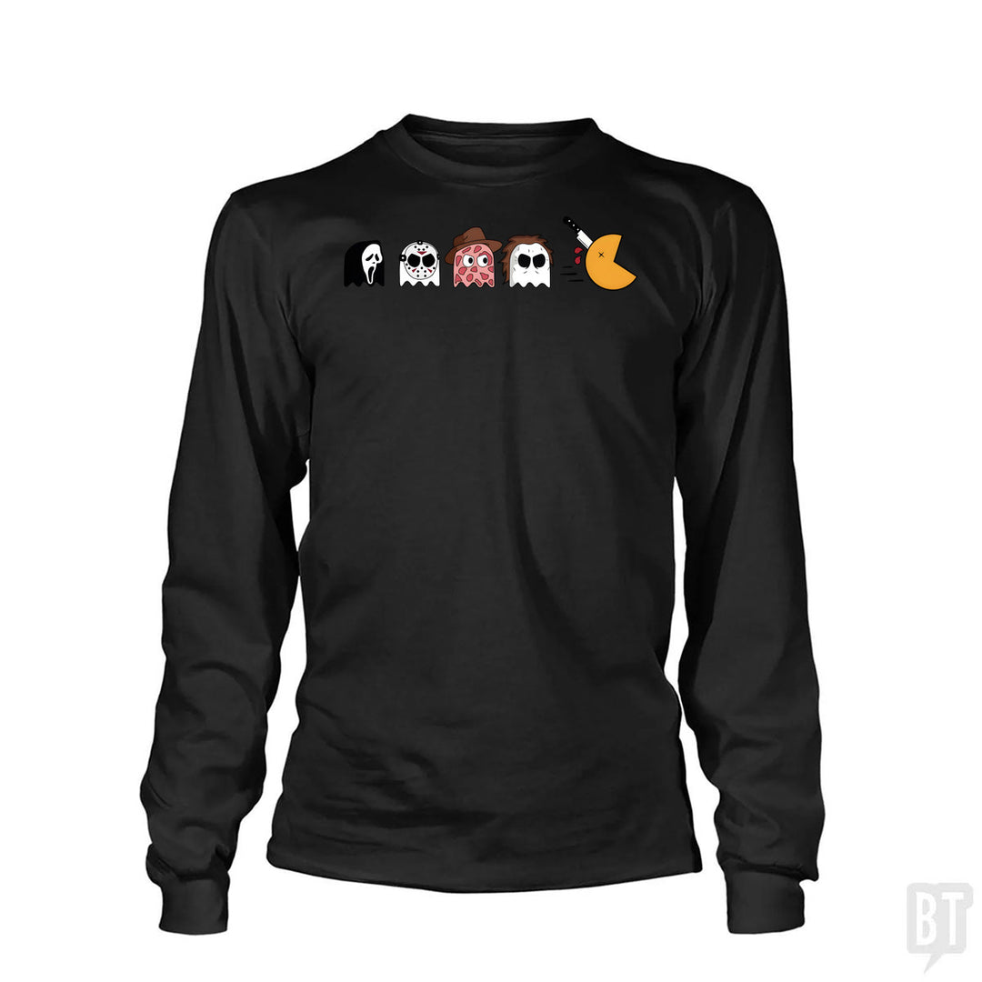 Halloween Horror Characters Long Sleeve
