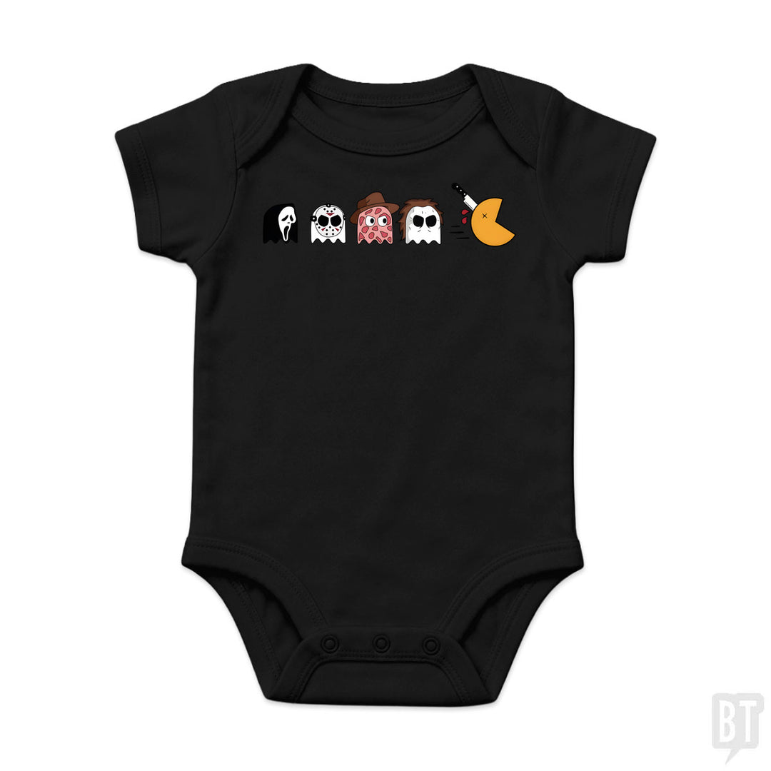 Halloween Horror Characters Baby One-Piece