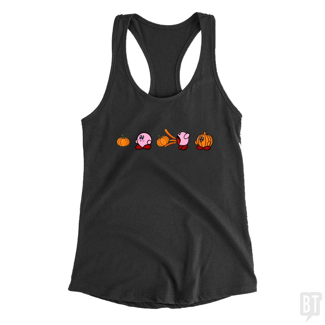 Kirby Pumpkin Tank Top