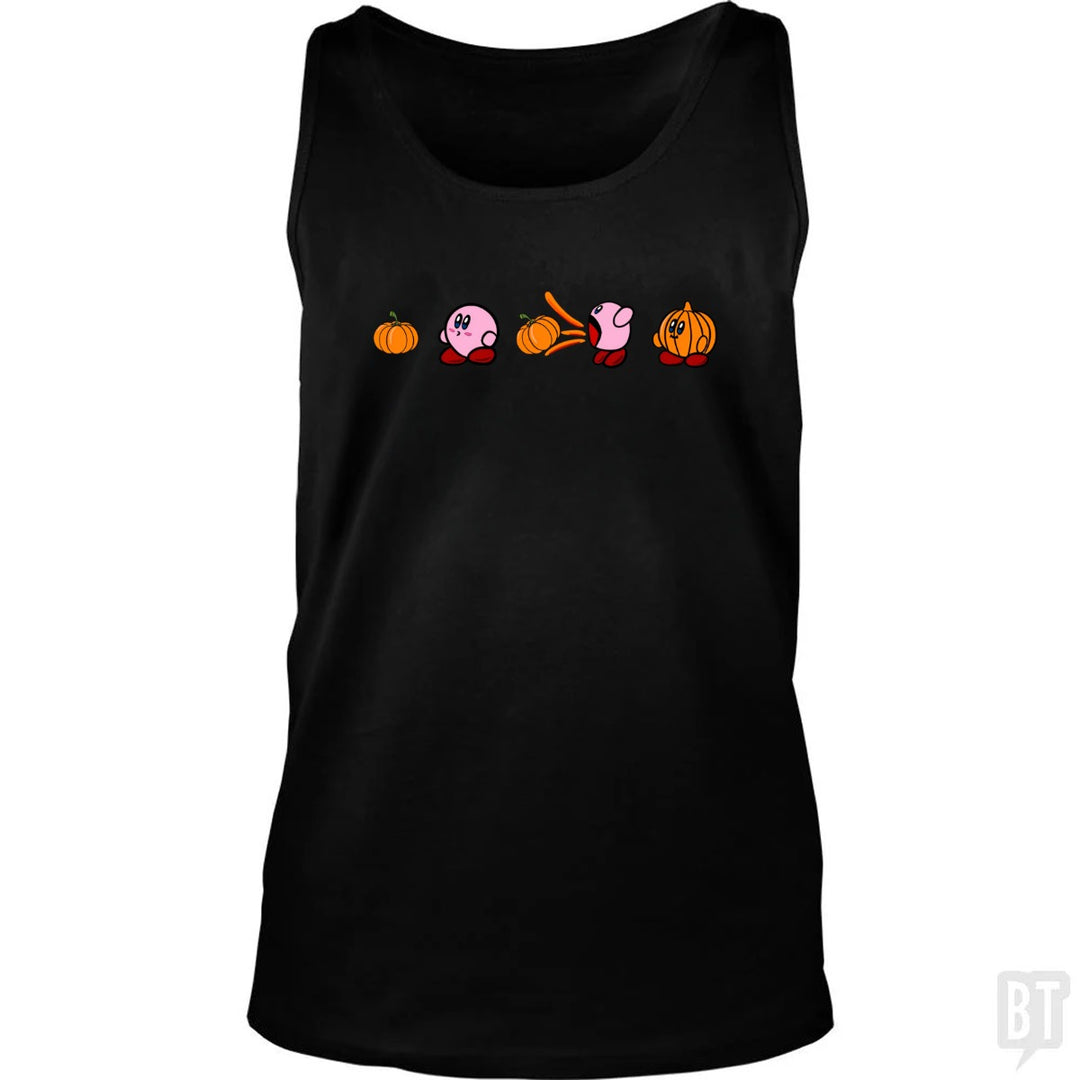 Kirby Pumpkin Tank Top