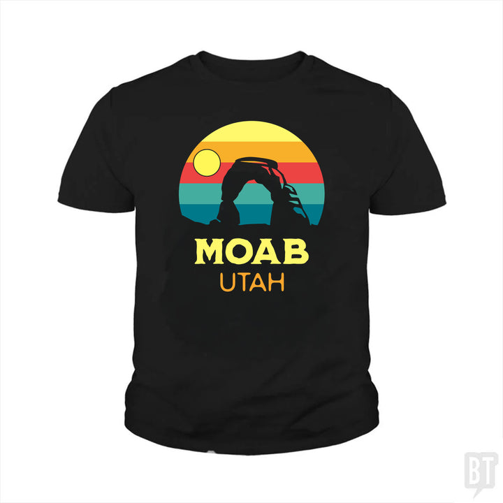 Moab Utah Kids Shirt