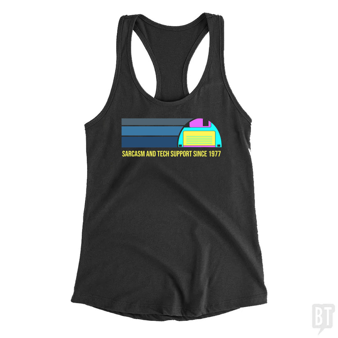 Sarcasm and Tech Support Tank Top