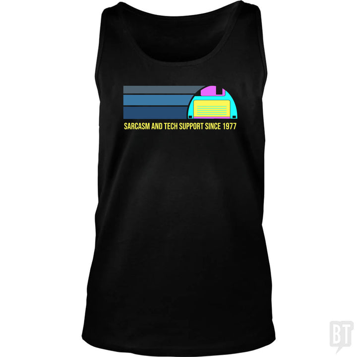 Sarcasm and Tech Support Tank Top