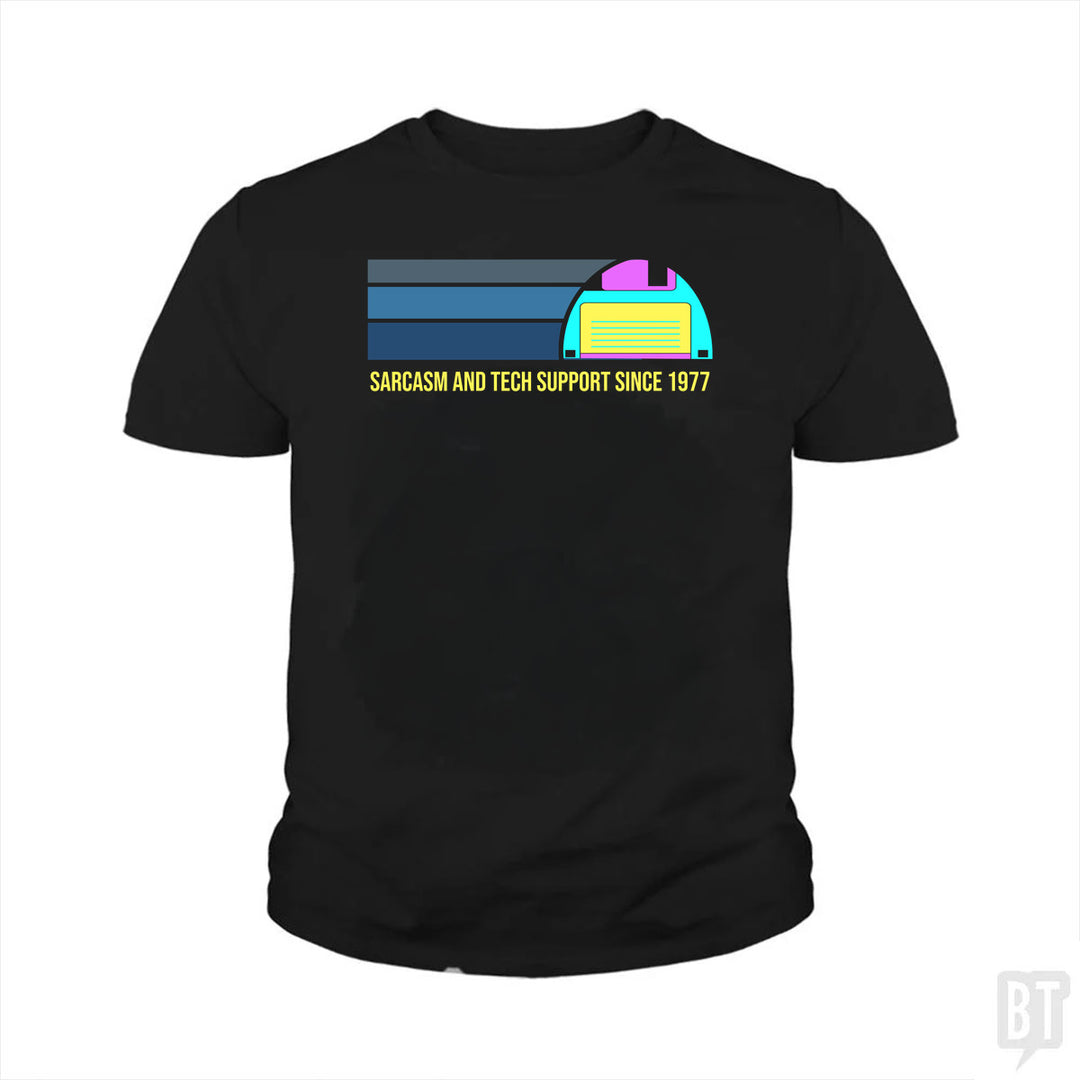 Sarcasm and Tech Support Kids Shirt