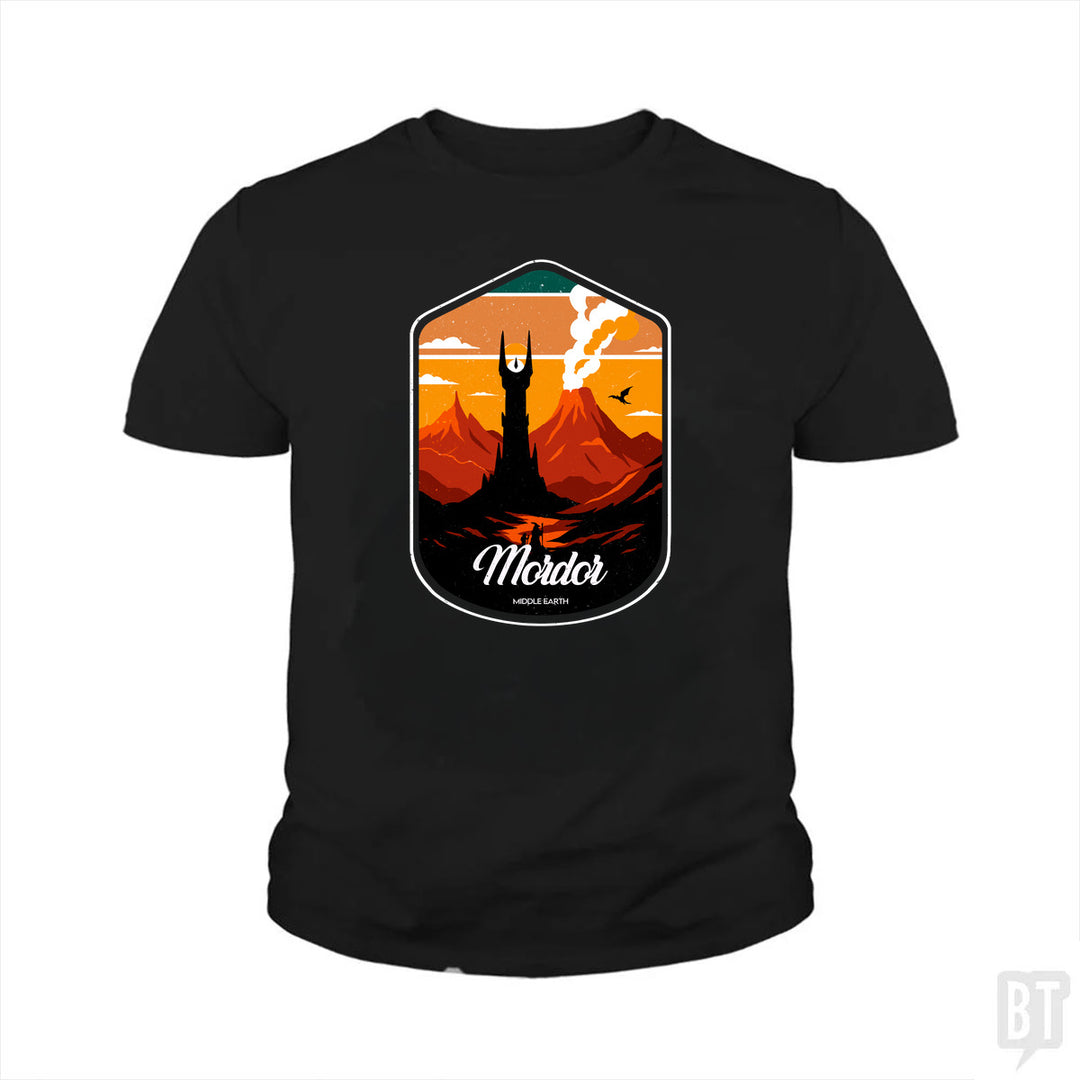 Visit Mordor Kids Shirt