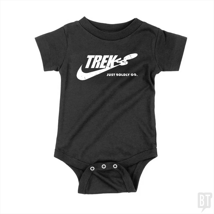 Trek Boldly Baby One-Piece