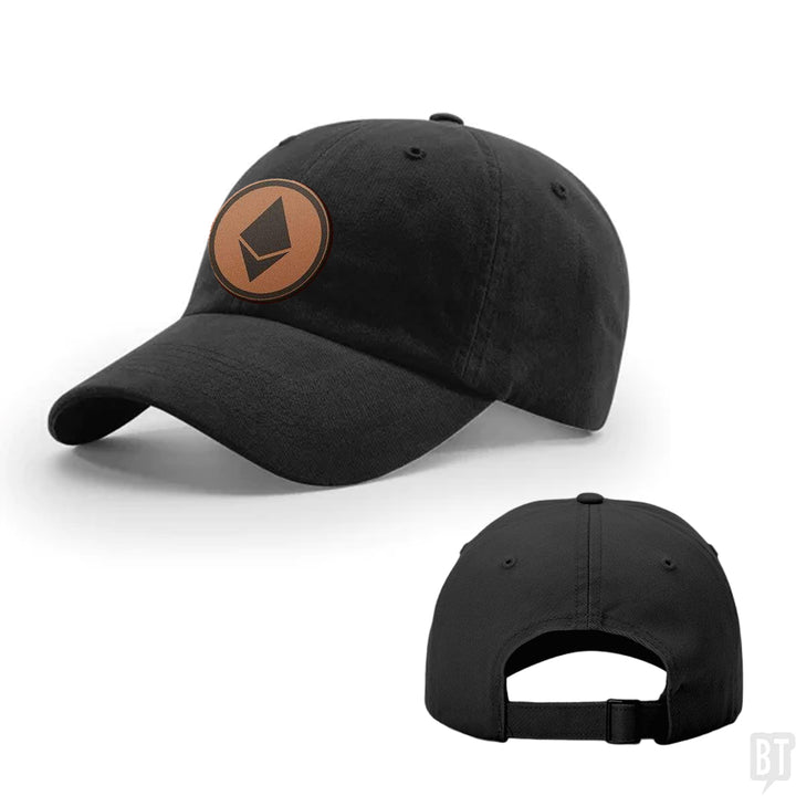 Ethereum Leather Patch Hats