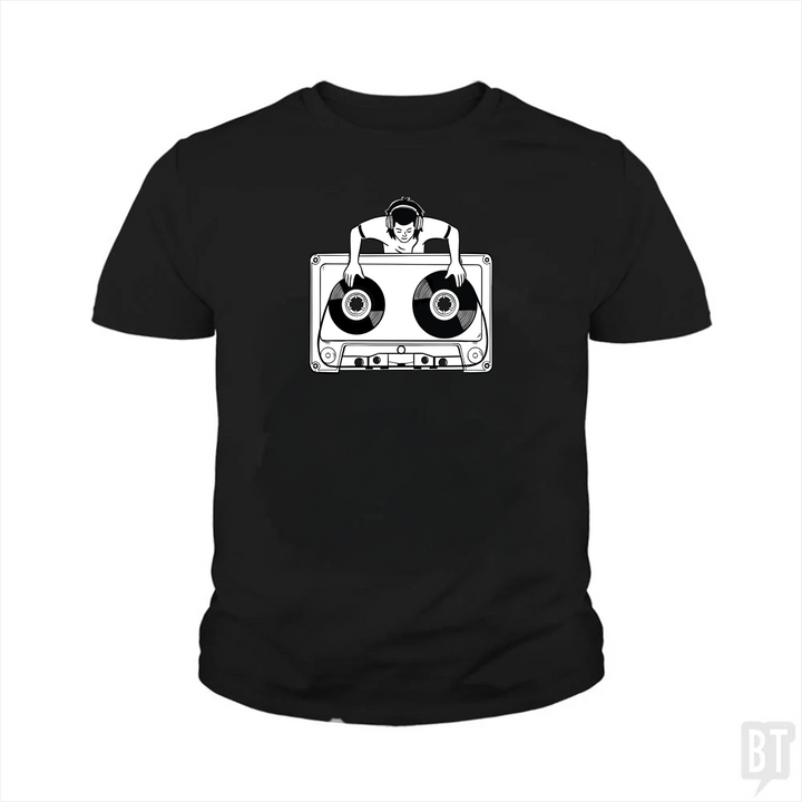 Retro DJ Kids Shirt