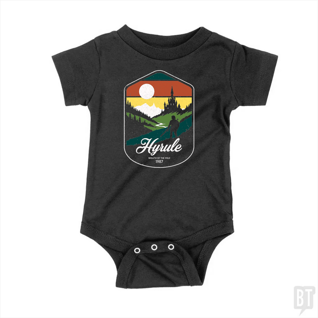 Visit Hyrule Baby One-Piece