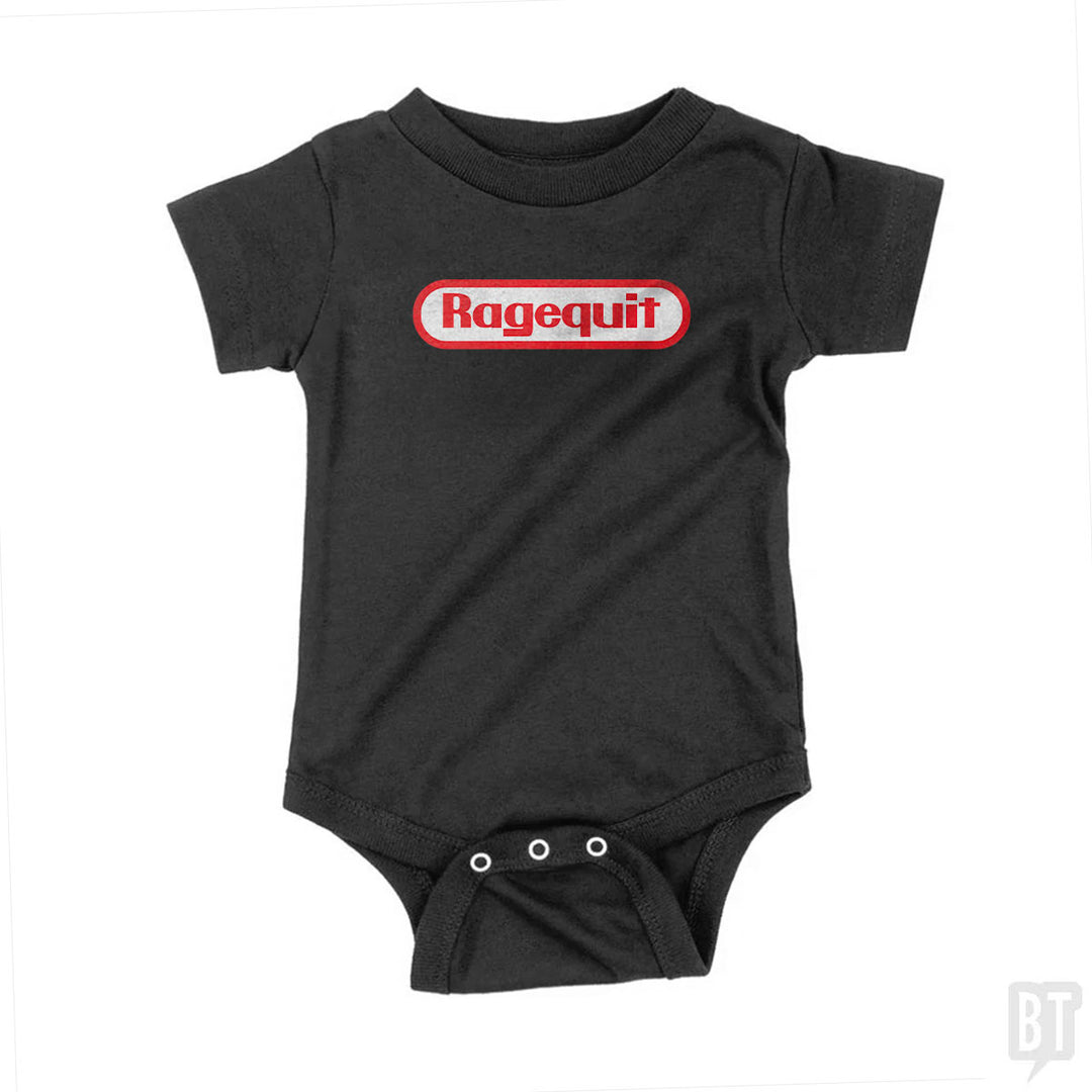 Ragequit Baby One-Piece