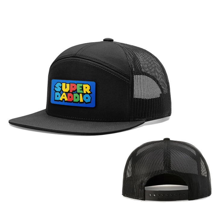 Super Daddio Patch 7 Panel Hats