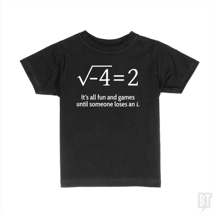 Funny Math Kids Shirt