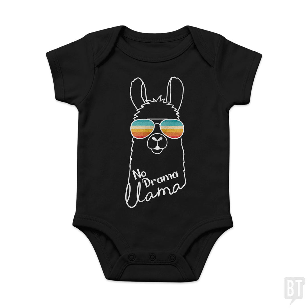 No Drama Llama Baby One-Piece