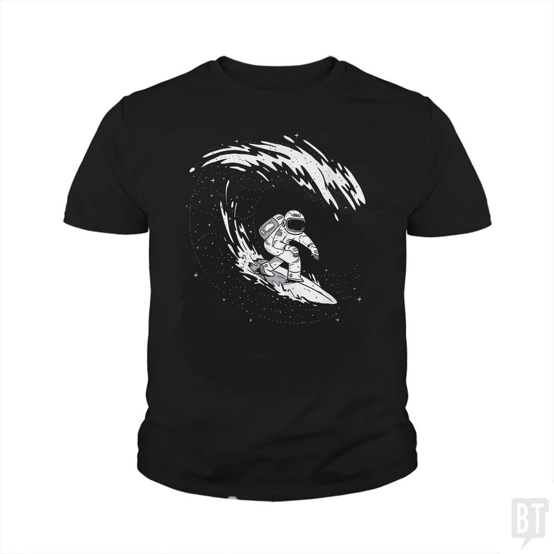 Astronaut Surfer Kids Shirt
