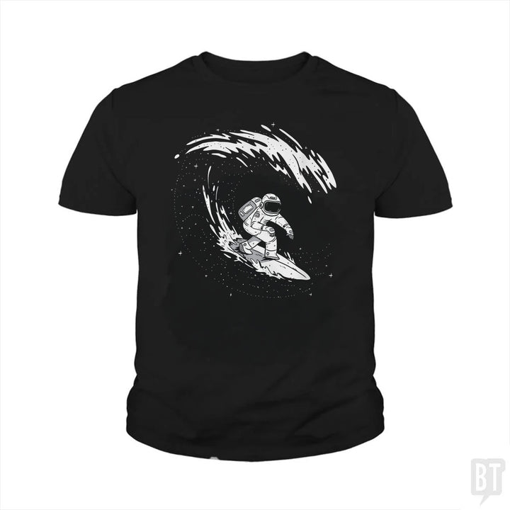 Astronaut Surfer Kids Shirt