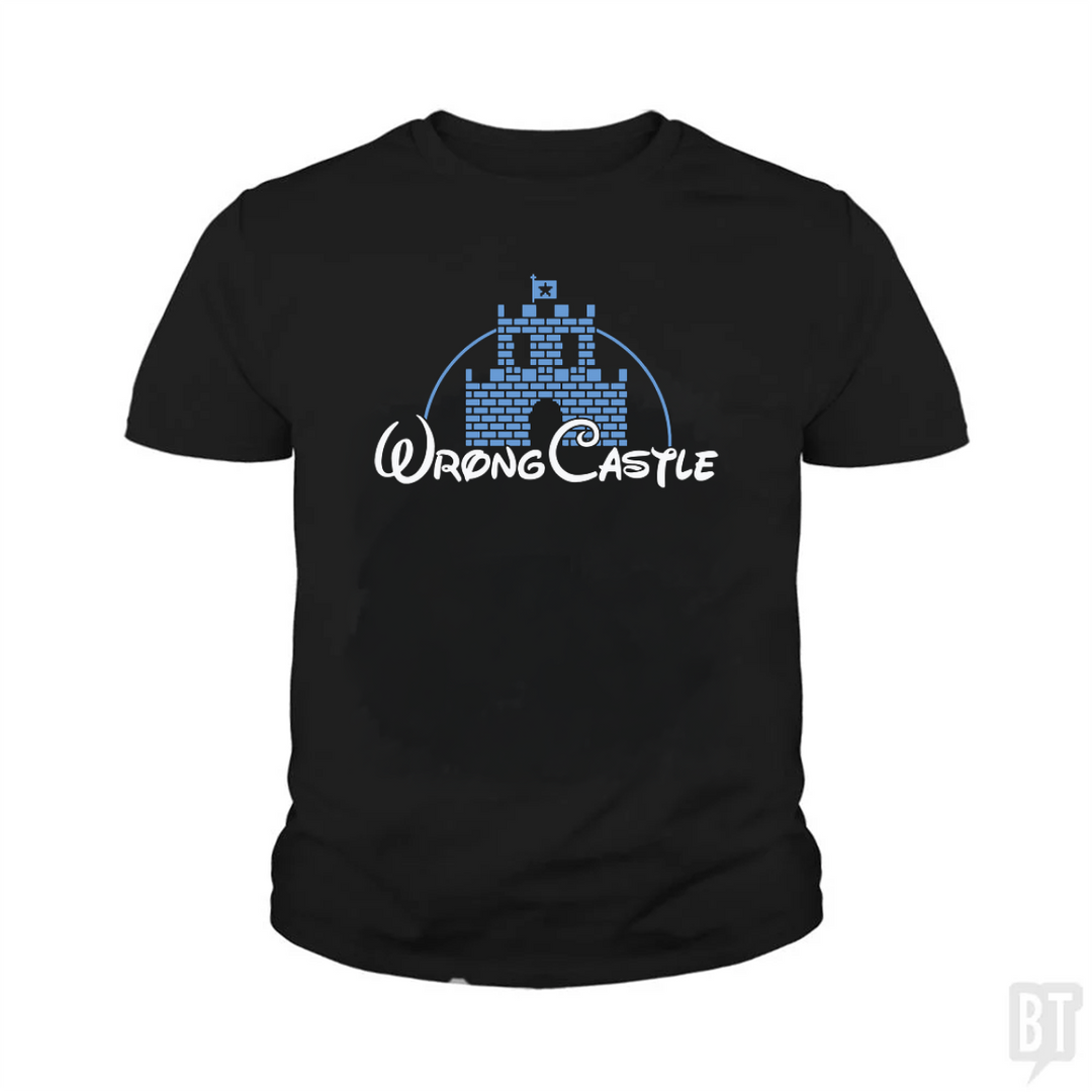 Wrong Castle Kids Shirt