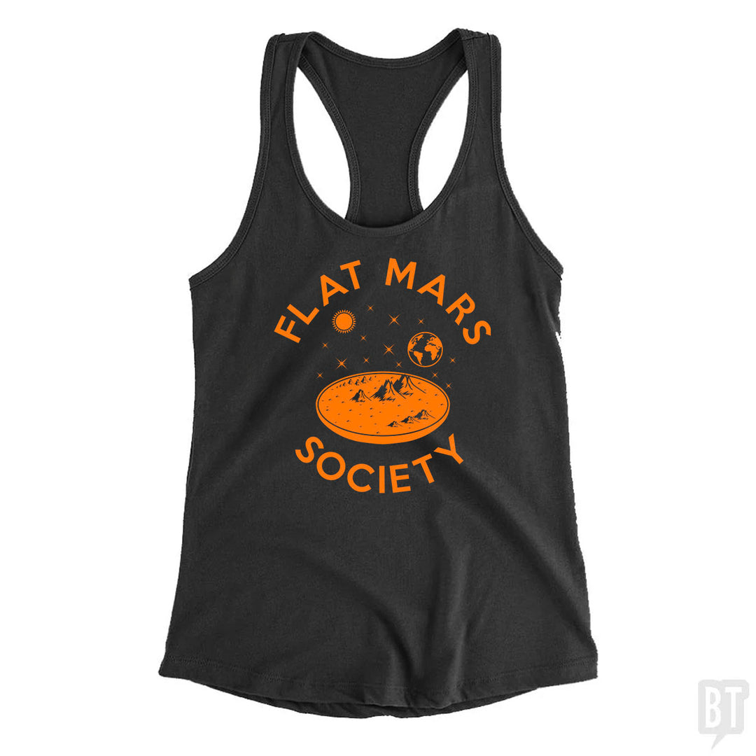 Flat Mars Society Tank Top