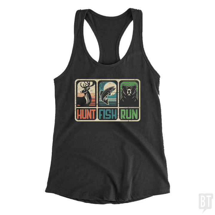 Hunt Fish Run Tank Top
