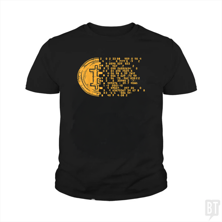 Bitcoin Digital Kids Shirt